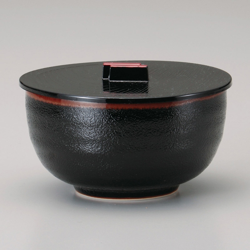 山万 40529-290 天目多用鉢(P蓋付) 1個（ご注文単位1個）【直送品】