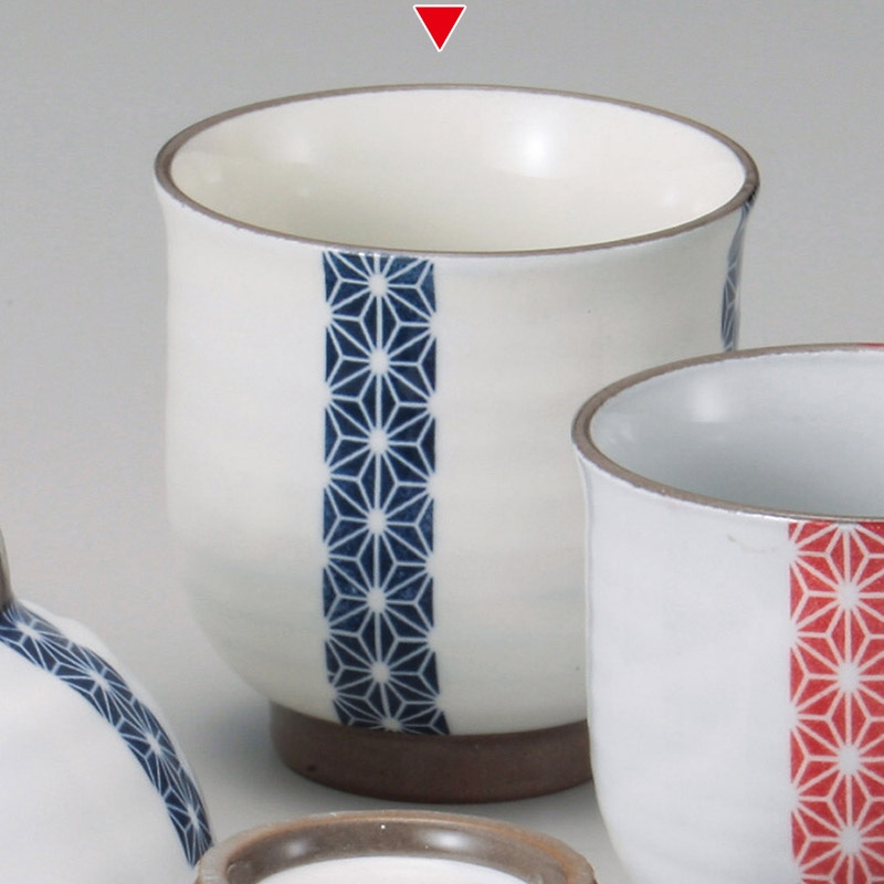 山万 41437-400 刺子紺湯呑(大) 1個(ご注文単位1個)【直送品】