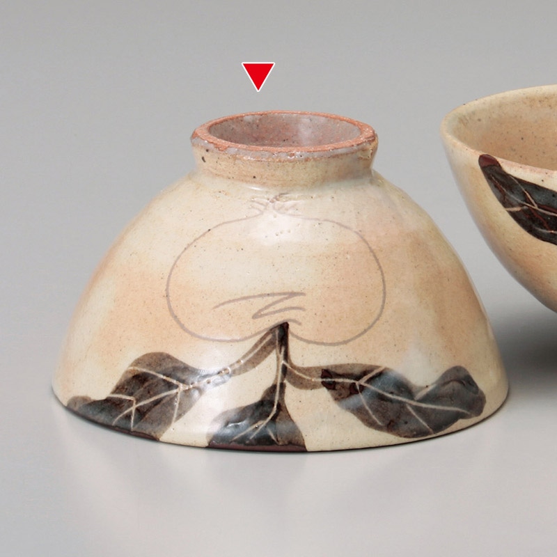 山万 41513-510 粉引かぶ飯碗 大 1個(ご注文単位1個)【直送品】