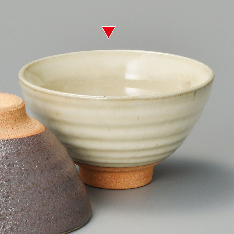 山万 41639-570 白萩 飯碗(大) 1個(ご注文単位1個)【直送品】