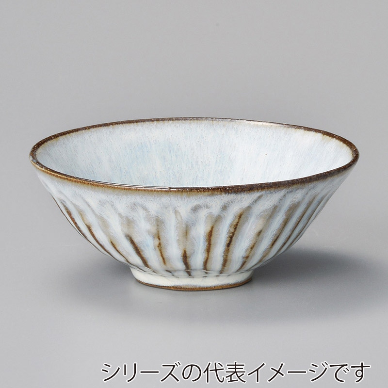 山万 41727-230 黒土粉引 平茶碗(大) 1個（ご注文単位1個）【直送品】