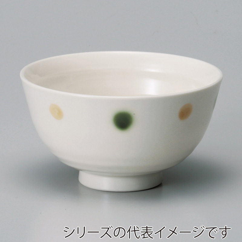 山万 41814-200 ドット茶漬碗 1個（ご注文単位1個）【直送品】