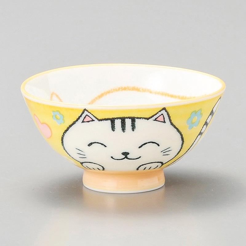 山万 42537-330 ハートねこ黄色孫平 1個(ご注文単位1個)【直送品】