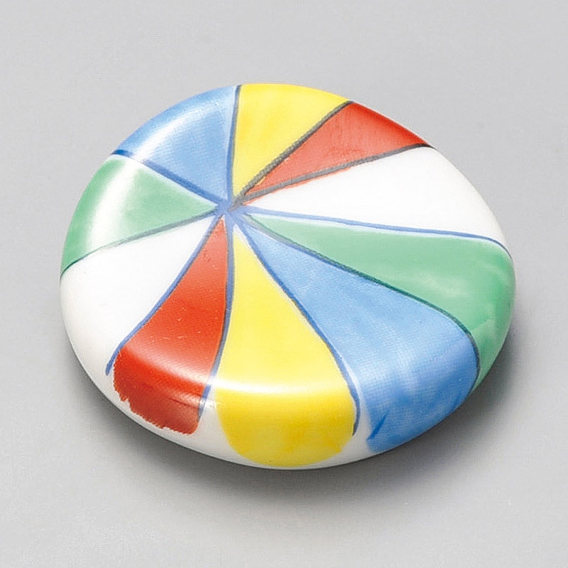 山万 43247-430 上絵玉風船箸置 1個（ご注文単位1個）【直送品】