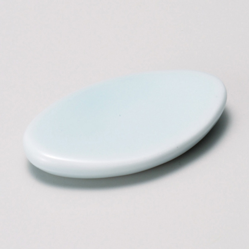 山万 42864-450 箸置青白磁楕円 1個（ご注文単位1個）【直送品】