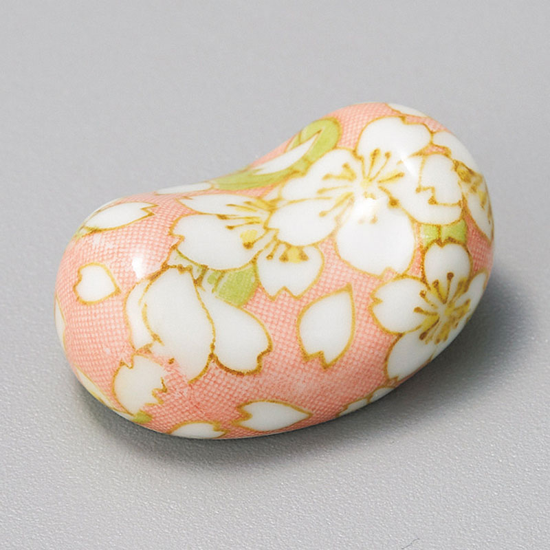 山万 42949-450 桜ピンク豆玉ミニ箸置 1個（ご注文単位1個）【直送品】