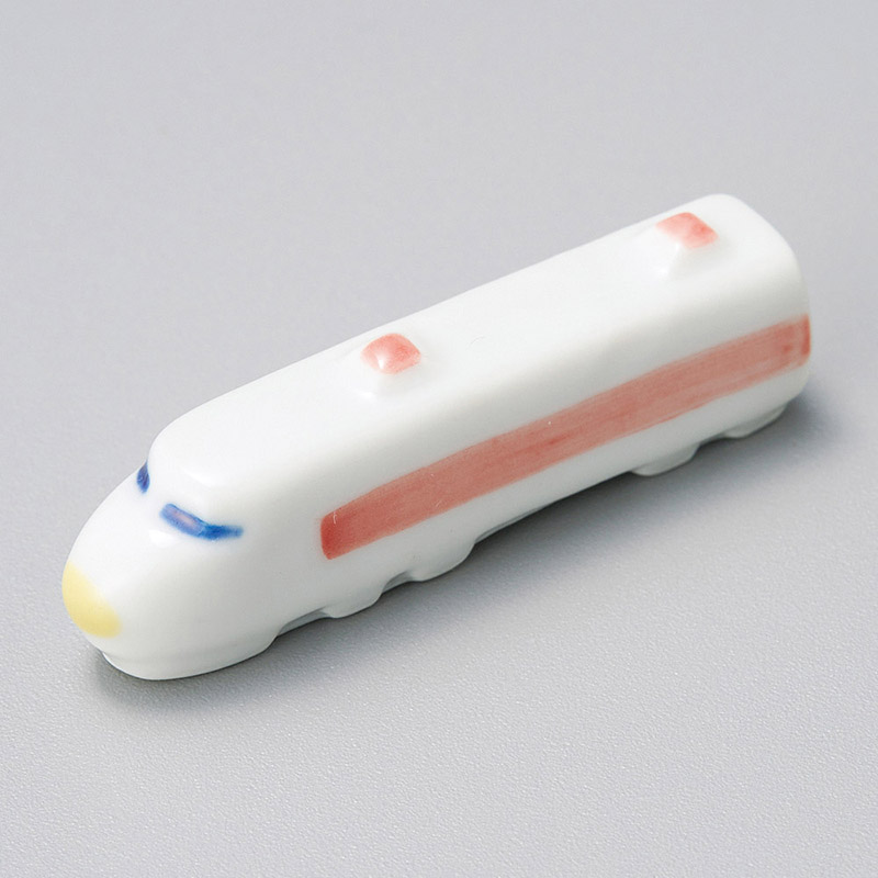 山万 43028-450 トレイン 赤箸置 1個（ご注文単位1個）【直送品】