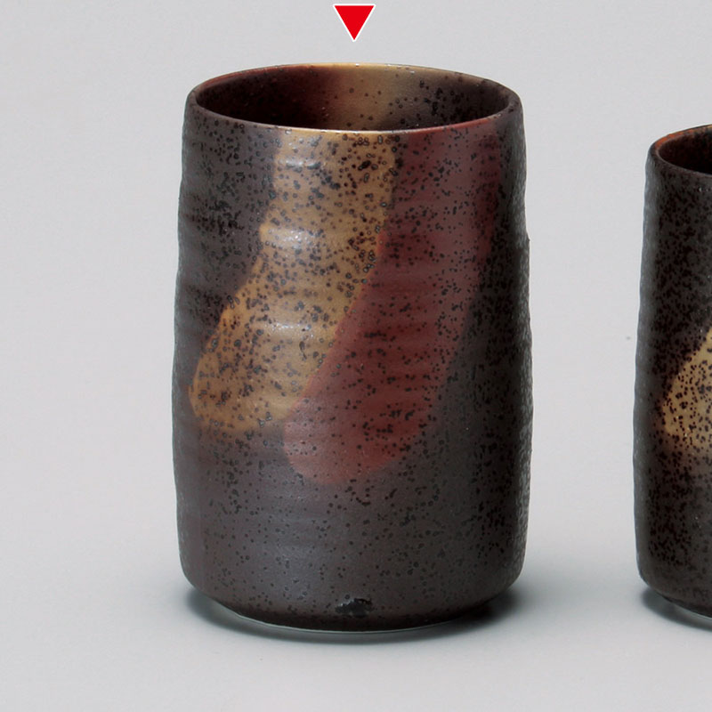 山万 43635-230 備前(大)湯呑 1個（ご注文単位1個）【直送品】