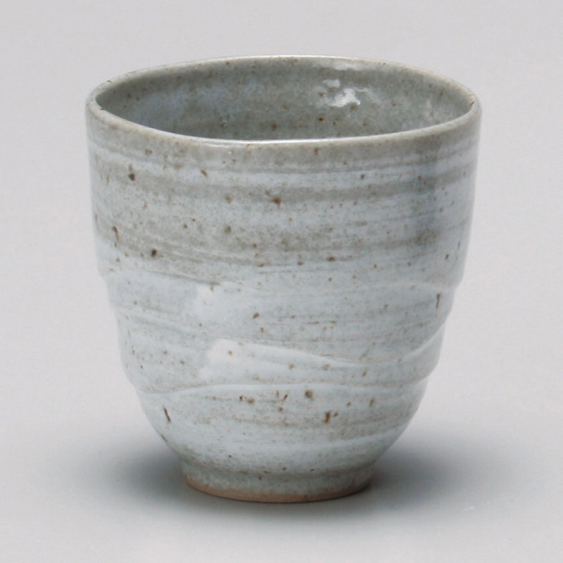 山万 44102-310 青磁さざ波湯呑 1個(ご注文単位1個)【直送品】