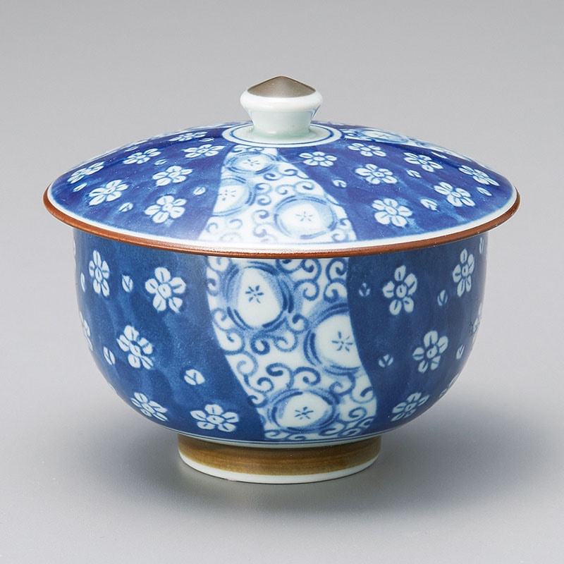 山万 44230-730 梅小紋蓋付汲出(有田焼) 1個(ご注文単位1個)【直送品】