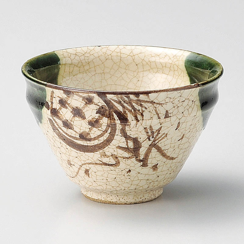 山万 44414-510 織部つた天目煎茶 1個(ご注文単位1個)【直送品】