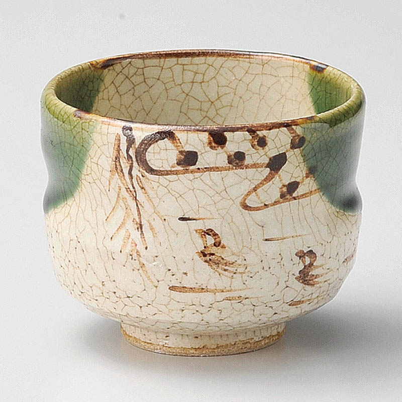 山万 44415-510 織部ツバメ汲出(手造り) 1個(ご注文単位1個)【直送品】