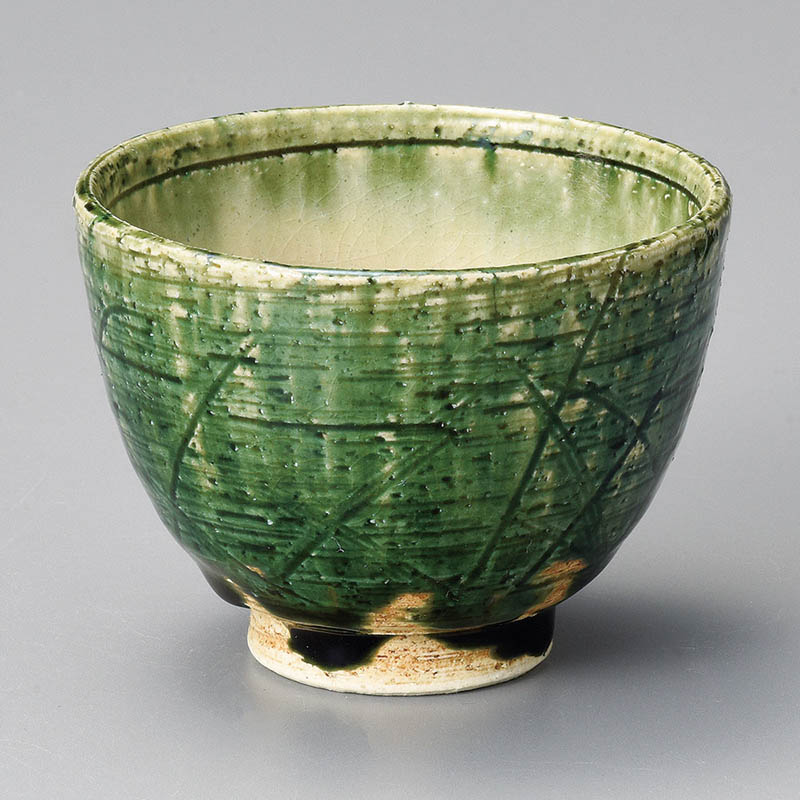 山万 44405-510 総織部草彫煎茶 1個(ご注文単位1個)【直送品】