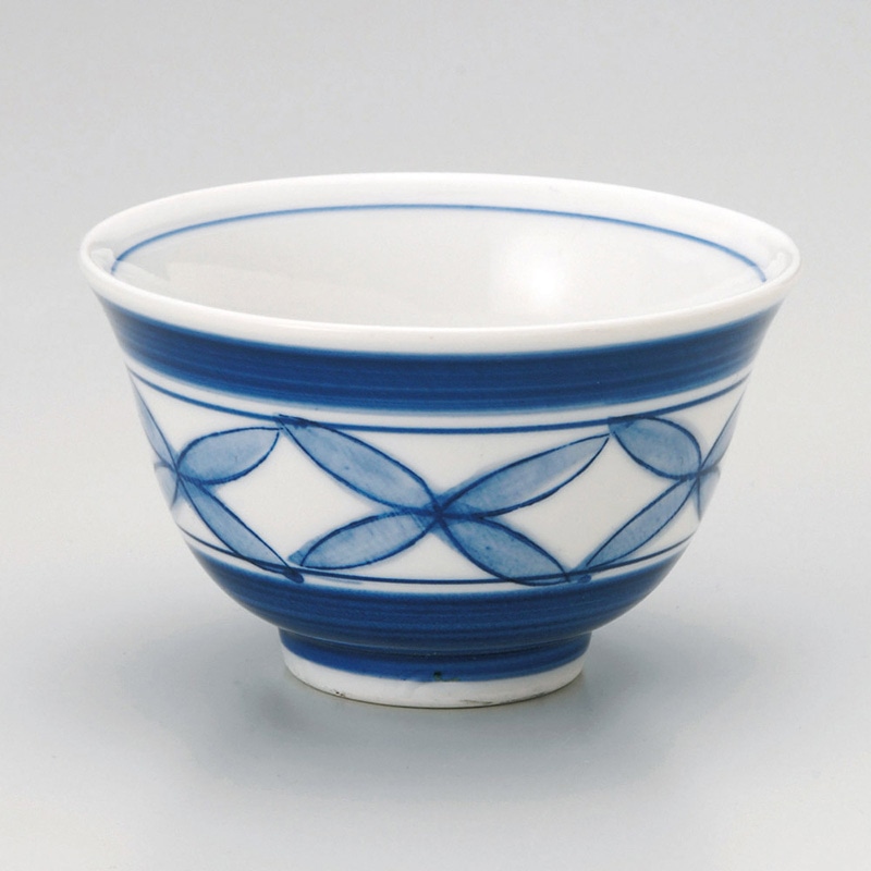 山万 44713-580 呉須巻七宝反煎茶 1個(ご注文単位1個)【直送品】