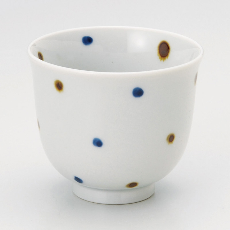 山万 44709-190 二色水玉煎茶 1個(ご注文単位1個)【直送品】