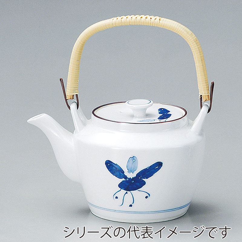 山万 45053-730 まんりょうM10号土瓶(有田焼 1個(ご注文単位1個)【直送品】