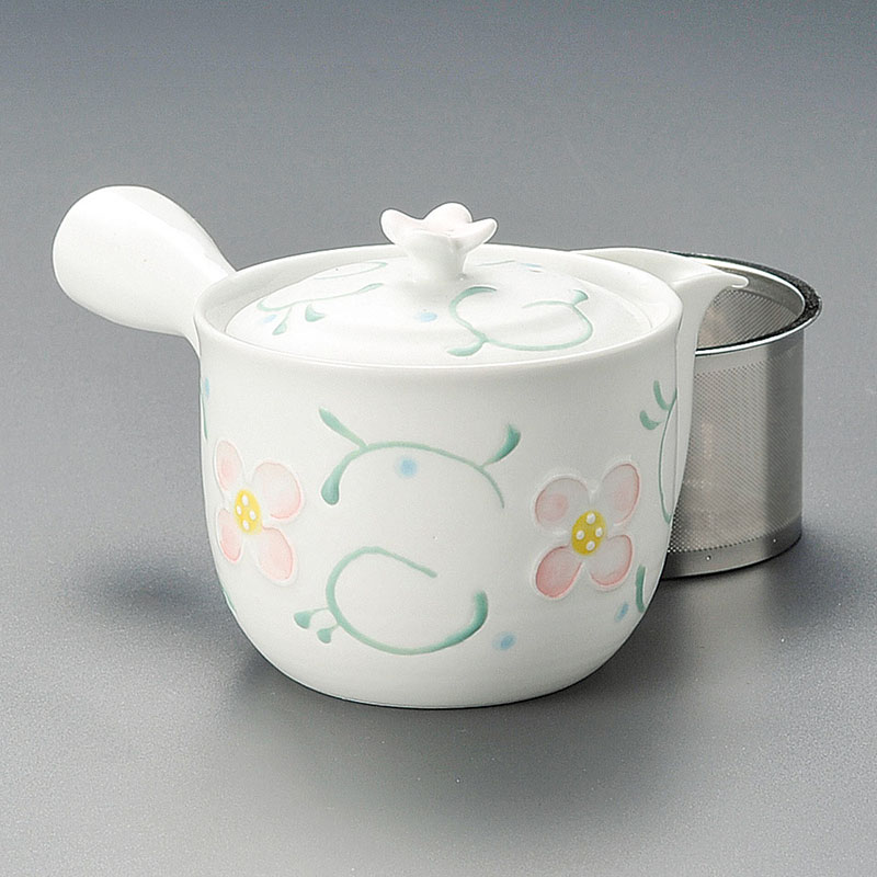 山万 45416-730 一珍唐草SS雀口急須(有田焼) 1個(ご注文単位1個)【直送品】