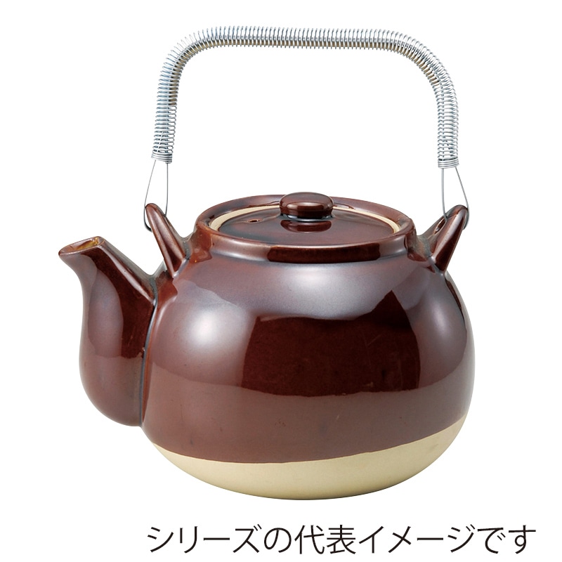 山万 45713-460 アメ栗型薬土瓶8号 1個（ご注文単位1個）【直送品】