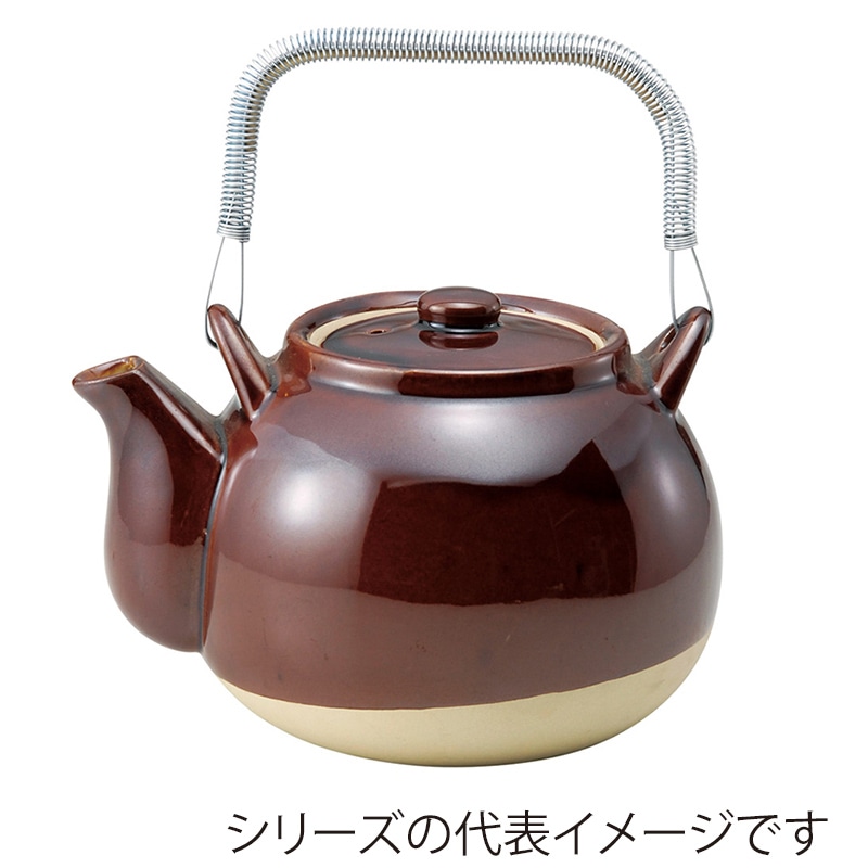 山万 45714-460 アメ栗型薬土瓶5号 1個（ご注文単位1個）【直送品】