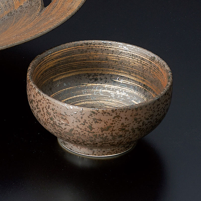 山万 46206-710 黒南蛮ブロンズ刷三方透千代口 1個(ご注文単位1個)【直送品】