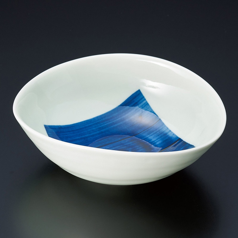 山万 46529-710 角紋変型小鉢(有田焼) 1個（ご注文単位1個）【直送品】