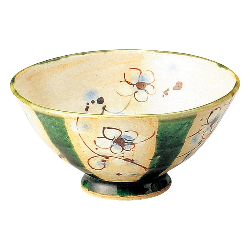 山万 47451-570 まほろば 織部茶碗 1個(ご注文単位1個)【直送品】