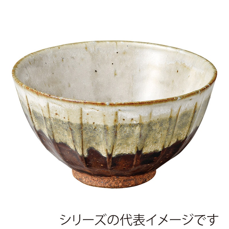 山万 47702-510 朝鮮唐津 飯碗 小 1個(ご注文単位1個)【直送品】