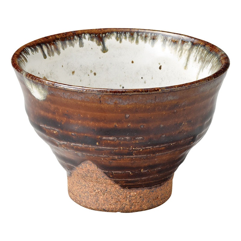 山万 47709-510 朝鮮唐津 切高台煎茶 1個(ご注文単位1個)【直送品】