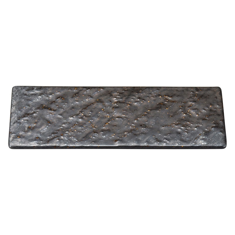 山万 50409-460 岩肌シリーズ 長角23cm皿 1個（ご注文単位1個）【直送品】