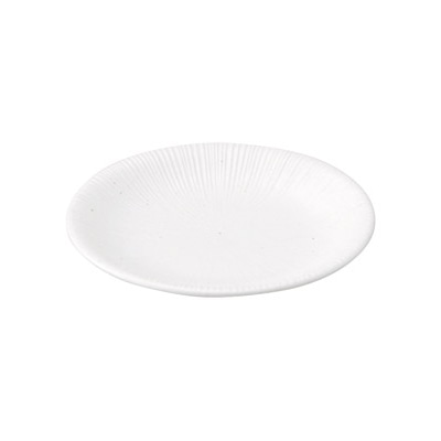 山万 49168-400 千段 粉引4.5皿 1個（ご注文単位1個）【直送品】