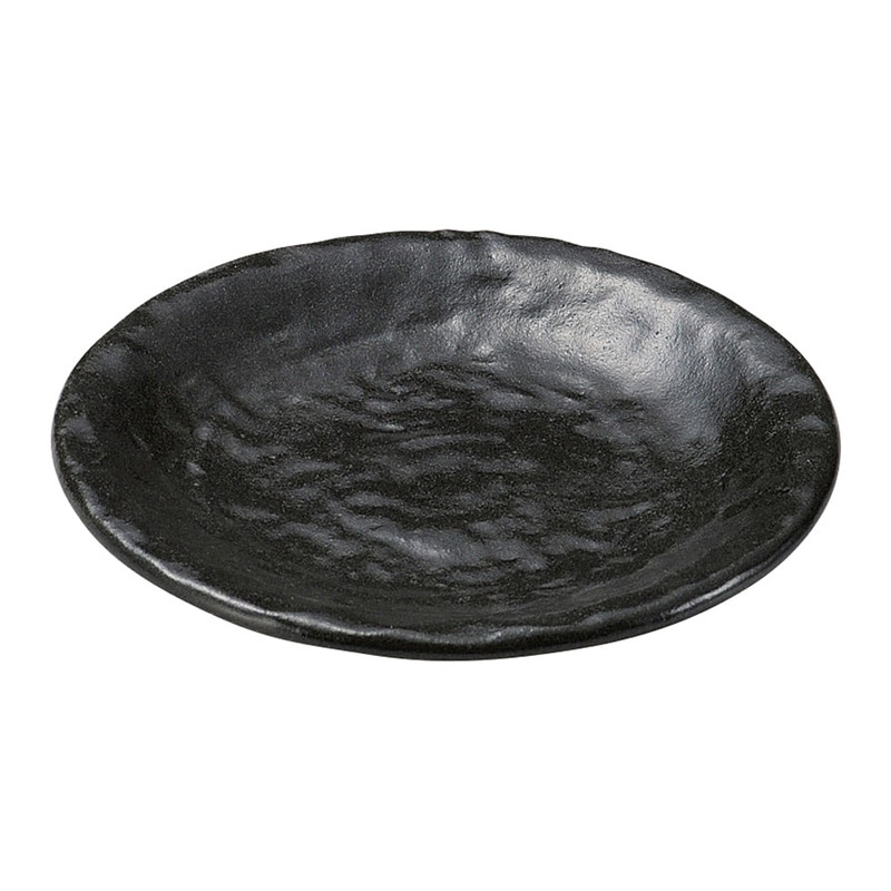 山万 48309-180 黒つゆ 4.5皿 1個(ご注文単位1個)【直送品】