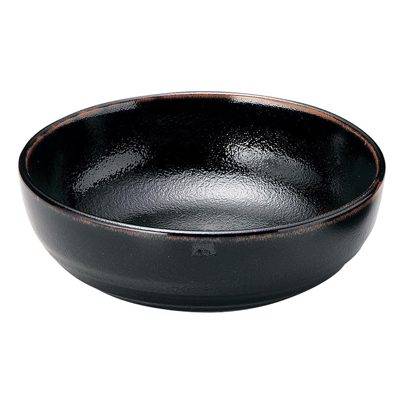 山万 48814-100 ゆず天目 6.5ボール 1個（ご注文単位1個）【直送品】
