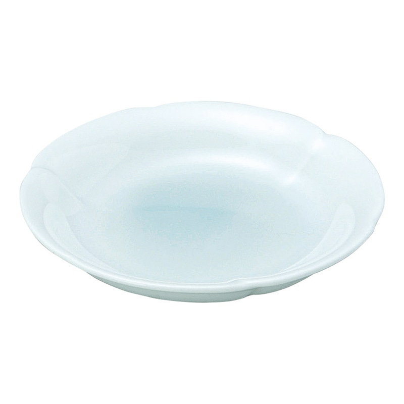 山万 49416-290 青白磁 手造風4.0皿 1個(ご注文単位1個)【直送品】