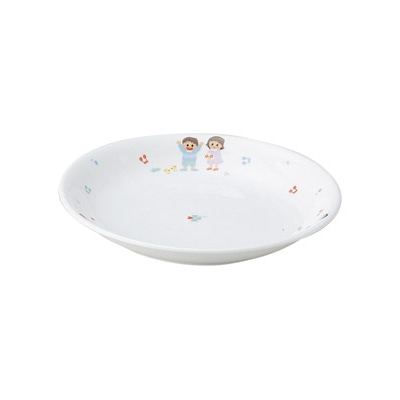 山万 51411-180 フレンド 7吋中皿(ランチ) 1個(ご注文単位1個)【直送品】