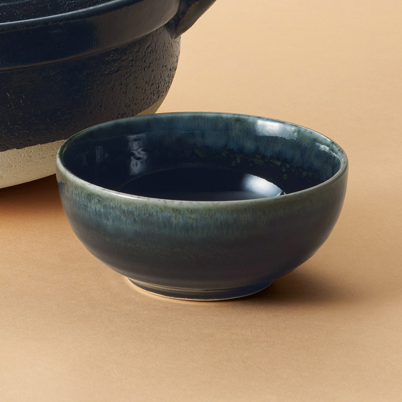 山万 51940-650 るり釉小鉢(萬古焼) 1個（ご注文単位1個）【直送品】