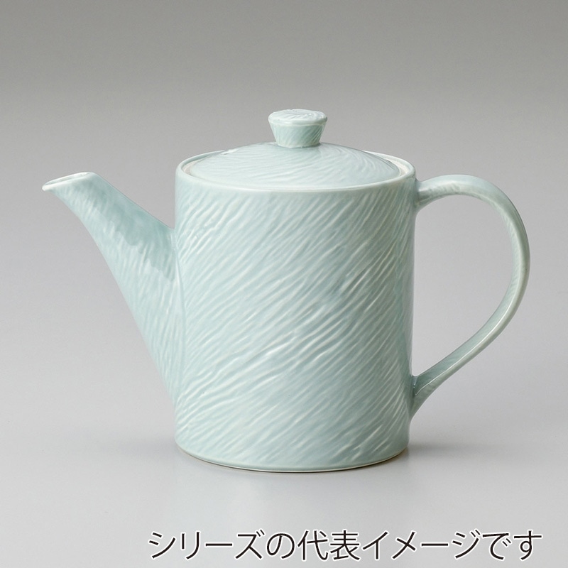 山万 52401-650 青地木目汁次(大)(萬古焼) 1個（ご注文単位1個）【直送品】