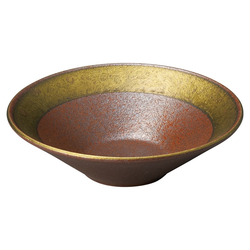 山万 56410-450 備前黒金溶彩5.5寸深鉢 1個(ご注文単位1個)【直送品】
