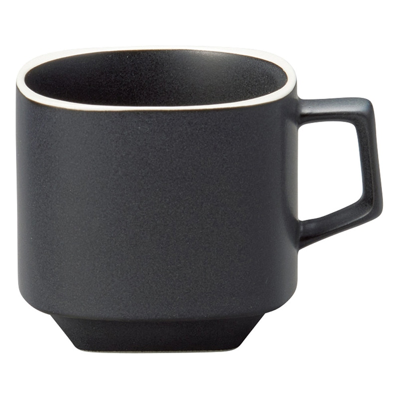 山万 59029-180 ブラックスッククコーヒー碗 1個(ご注文単位1個)【直送品】