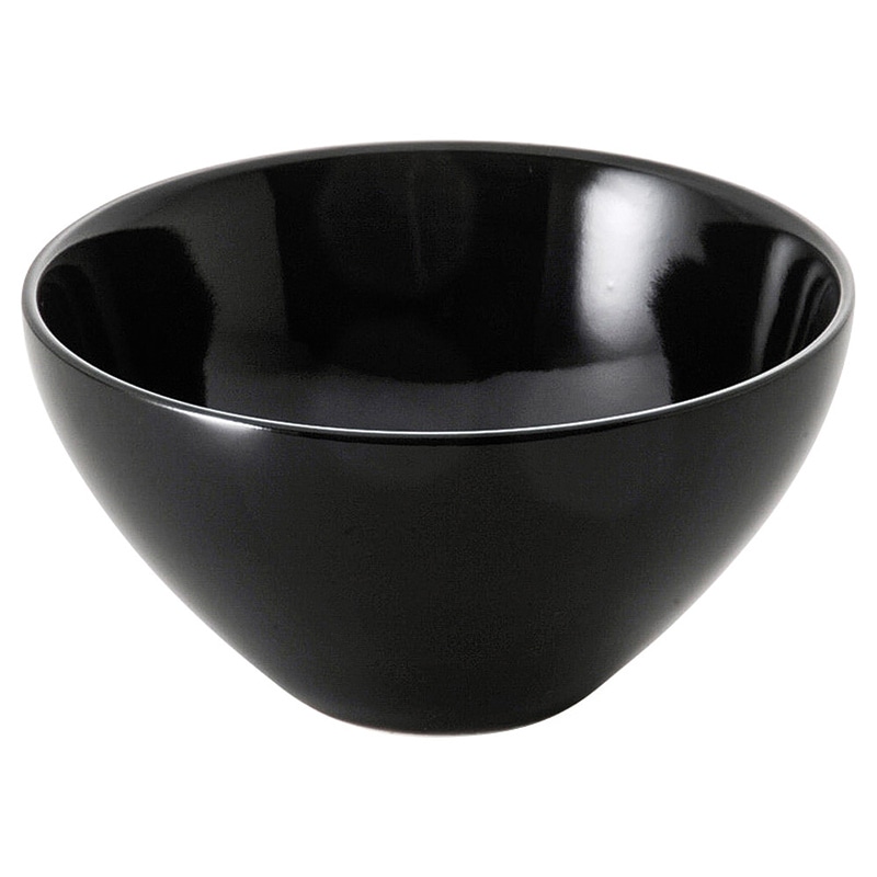 山万 58906-230 モダンブラック深ボール(小) 1個(ご注文単位1個)【直送品】
