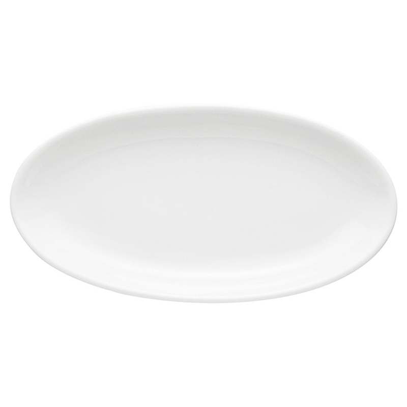 山万 58524-270 ルナホワイト31cm細プラター 1個(ご注文単位1個)【直送品】