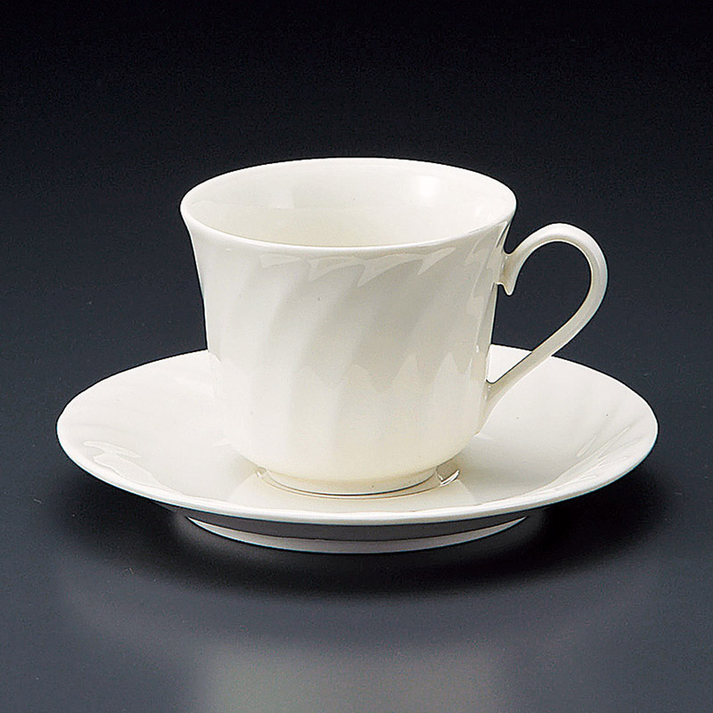 山万 65427-400 NBネジリコーヒー碗皿 1個(ご注文単位1個)【直送品】