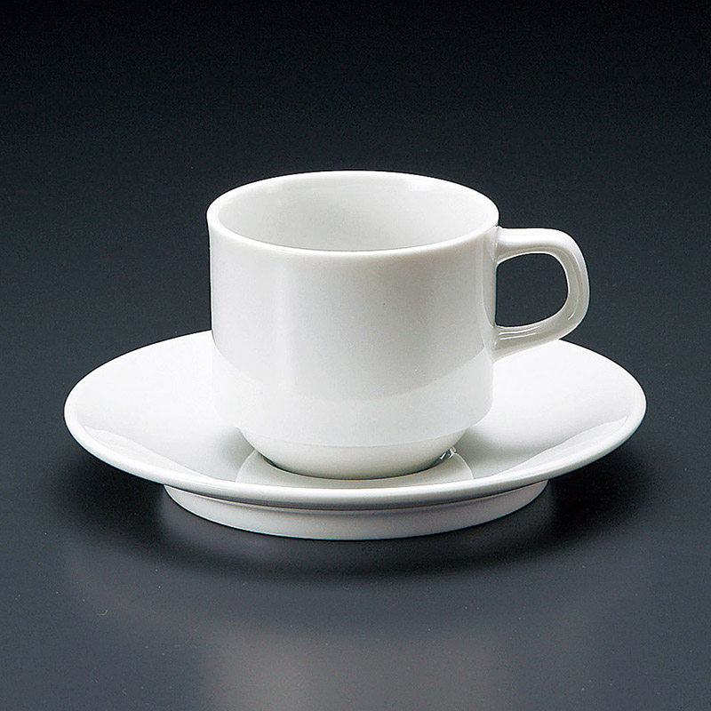 山万 65348-470 パールスタックコーヒー碗皿 1個(ご注文単位1個)【直送品】