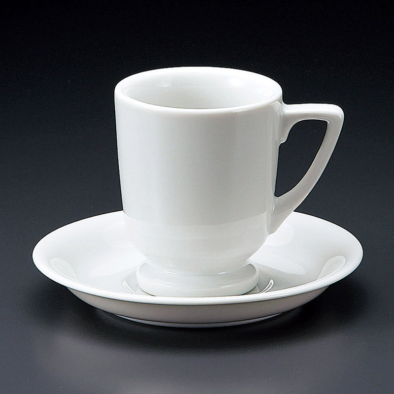 山万 65357-400 高台コーヒー碗皿 1個(ご注文単位1個)【直送品】