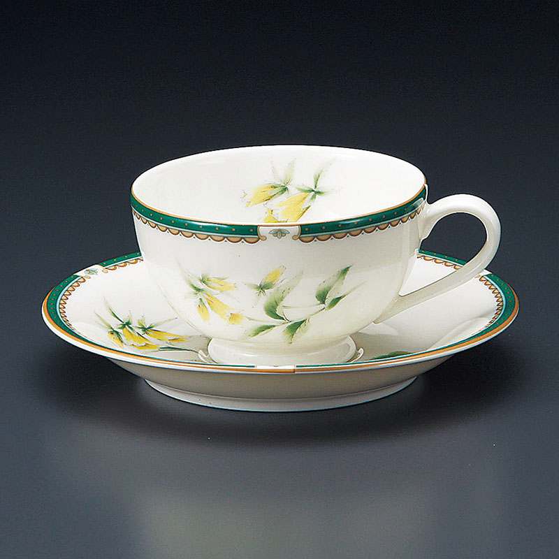 山万 65812-440 NBハーブ紅茶碗皿 1個（ご注文単位1個）【直送品】