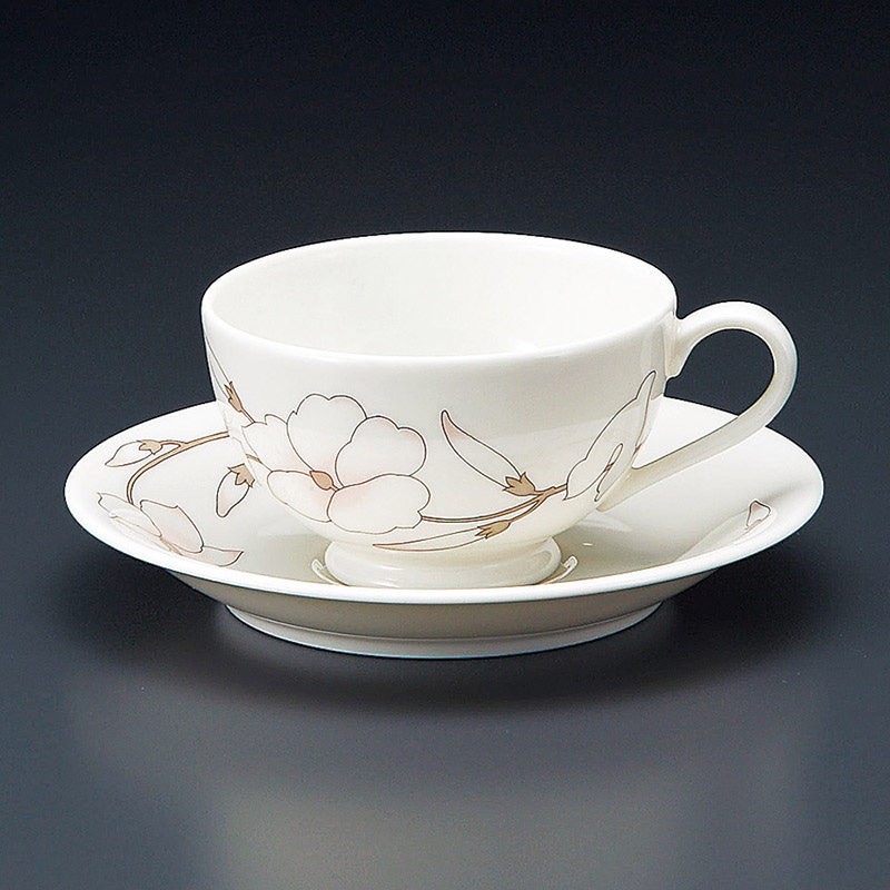 山万 65851-440 NBヴォーグ紅茶碗皿 1個(ご注文単位1個)【直送品】