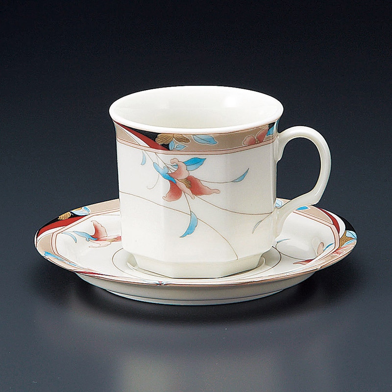 山万 65930-400 カトレアNBコーヒー碗皿 1個(ご注文単位1個)【直送品】
