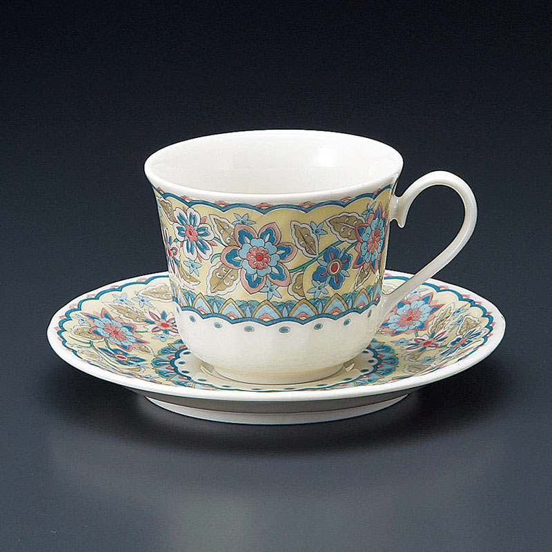 山万 65924-400 ペルシャNBコーヒー碗皿 1個(ご注文単位1個)【直送品】