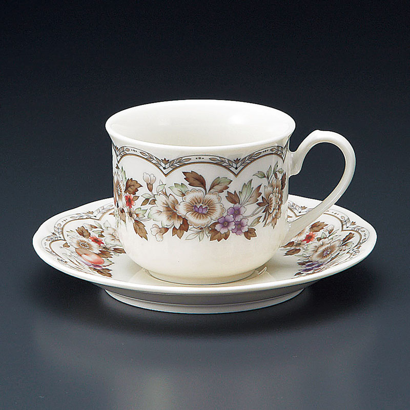 山万 65933-400 フルーツNBコーヒー碗皿 1個(ご注文単位1個)【直送品】