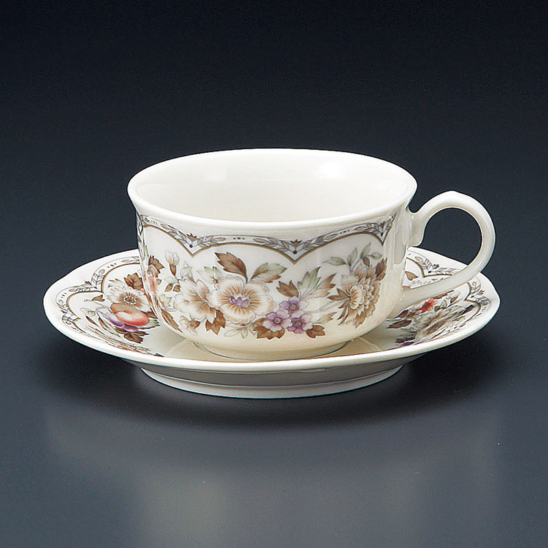 山万 65936-400 フルーツNB紅茶碗皿 1個(ご注文単位1個)【直送品】