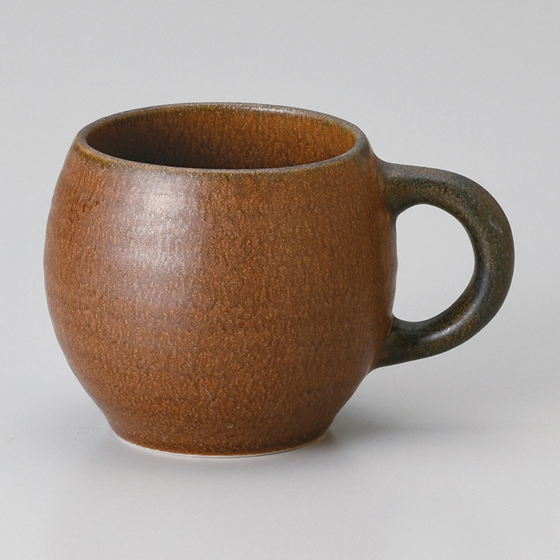 山万 66509-460 こげ茶たるマグ 1個（ご注文単位1個）【直送品】